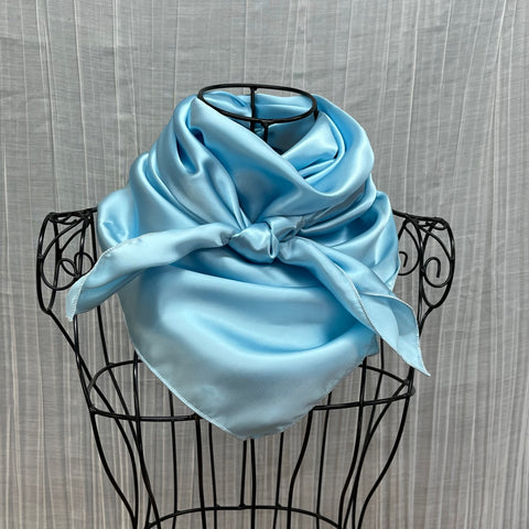 44” Light Blue Silk