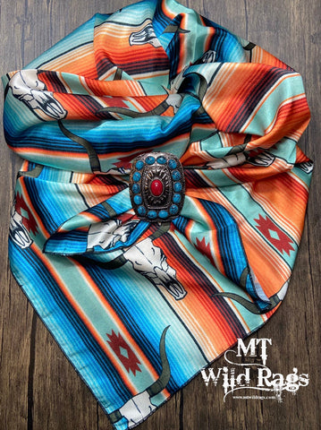 44” Serape Skull