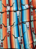 44” Serape Skull