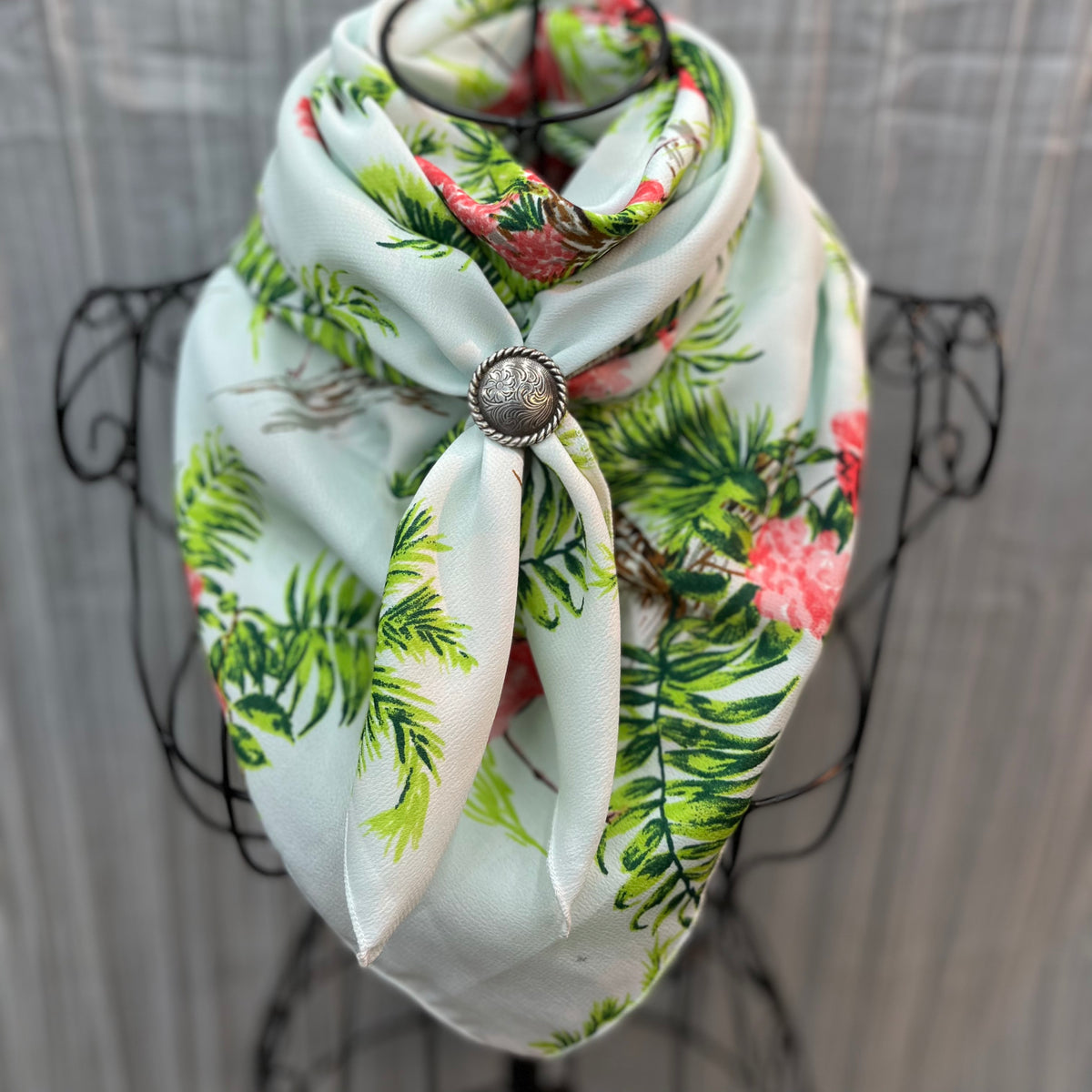 Wild Rag White The Power- White – MT Wild Rags